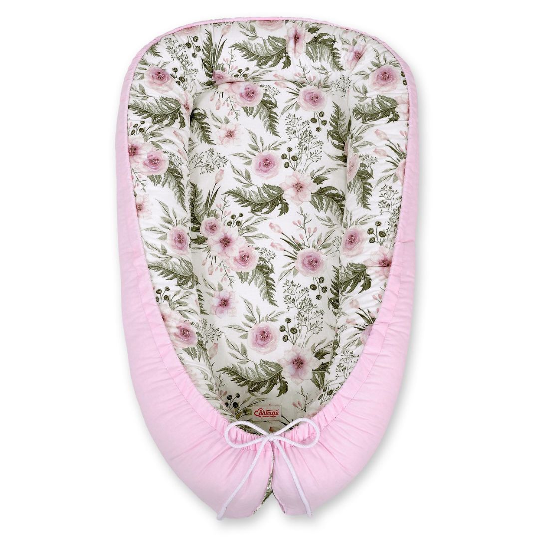 Babynest – Wendbares Babynestchen mit besonderen Mustern