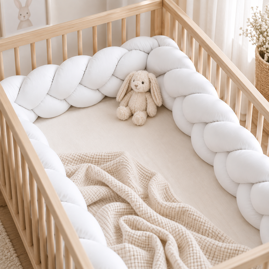 Babynest mit Bettrand – 2-in-1 Nestchen & Bettumrandung