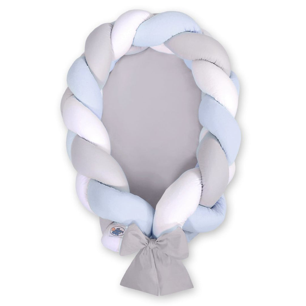 Babynest 2-in-1 – Geflochtene Designs