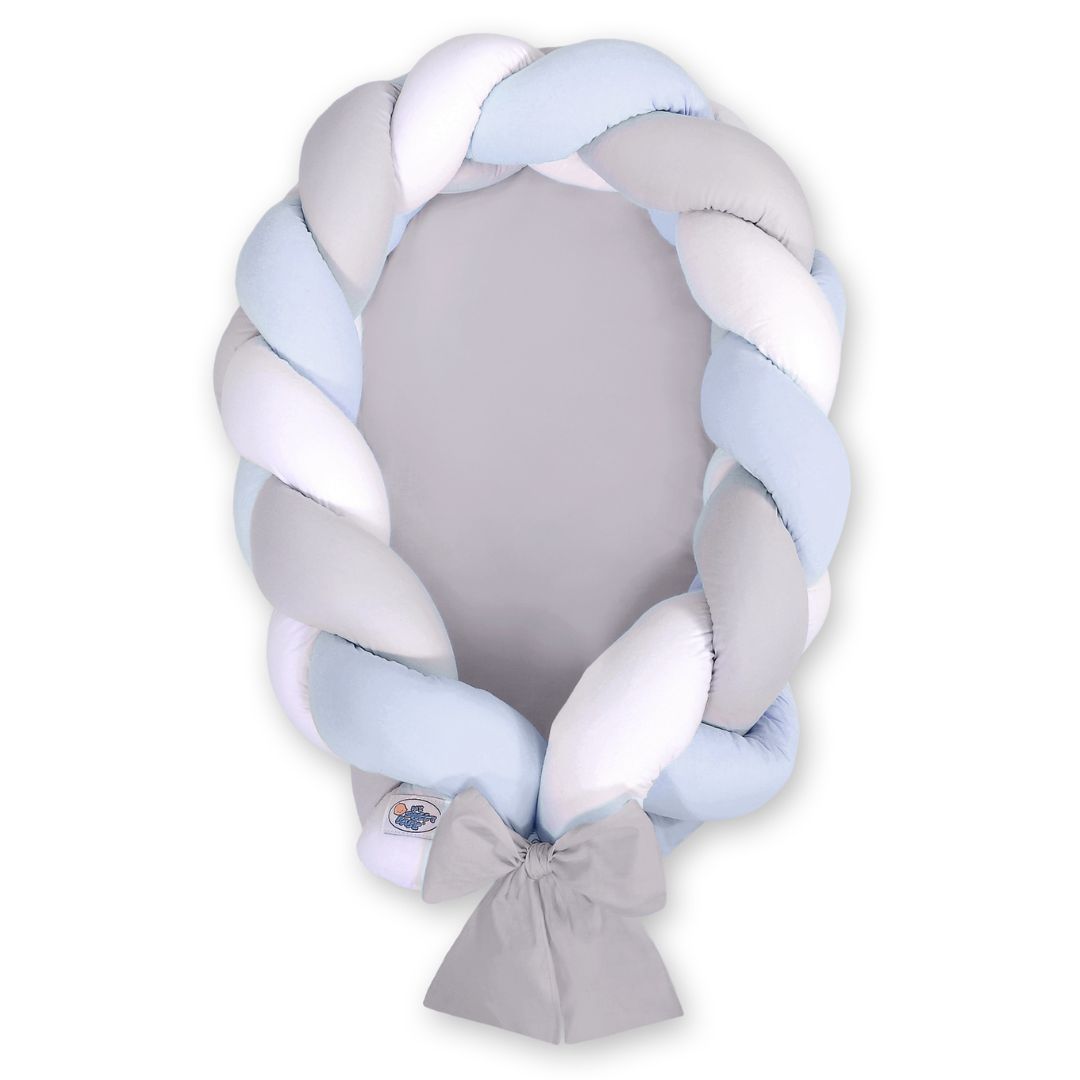 Babynest 2-in-1 – Geflochtene Designs
