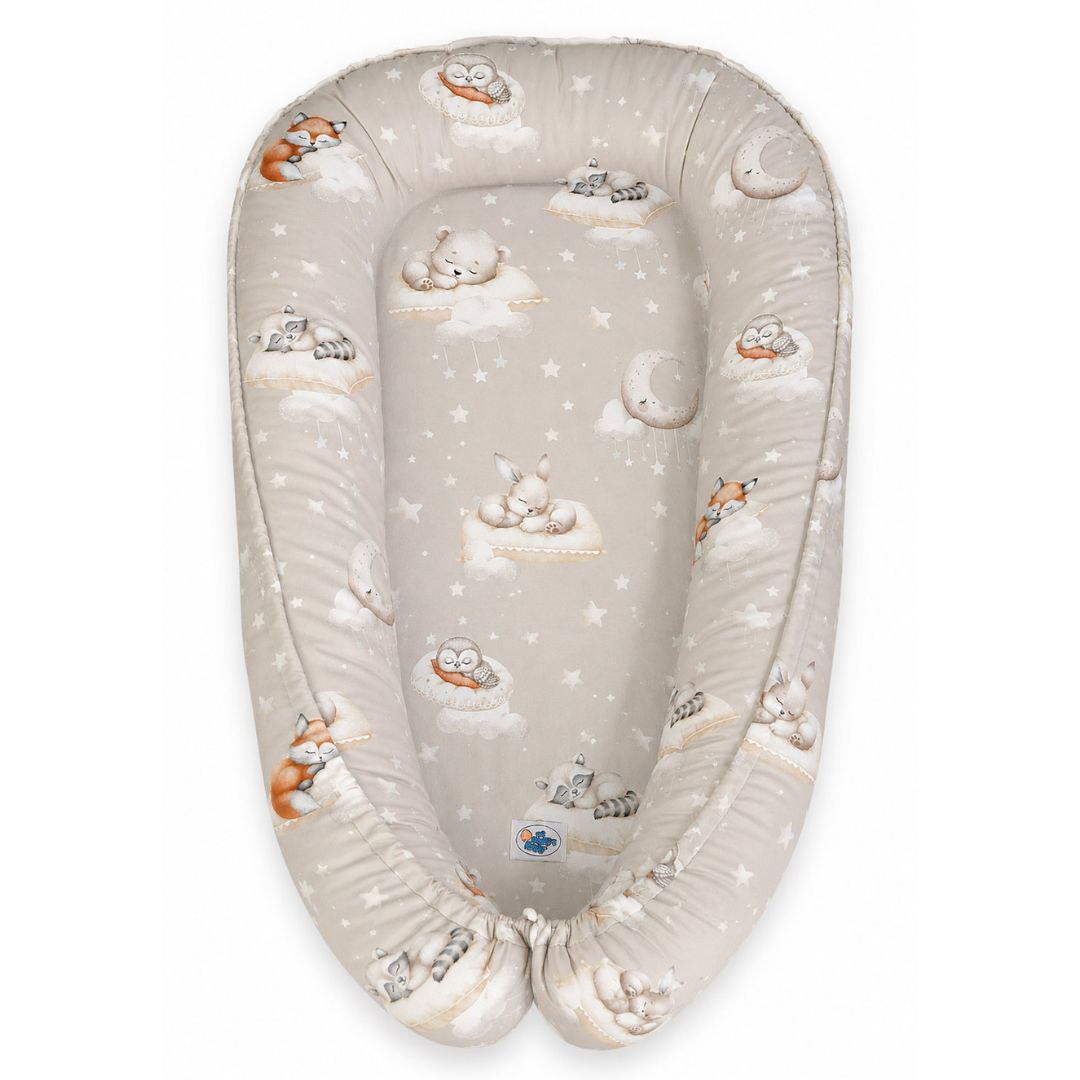 Babynest – Wendbares Babynestchen mit Muster