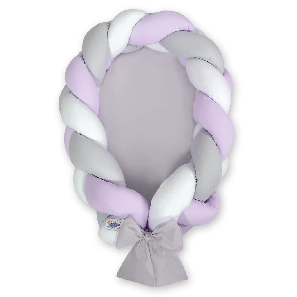 Babynest 2-in-1 – Geflochtene Designs