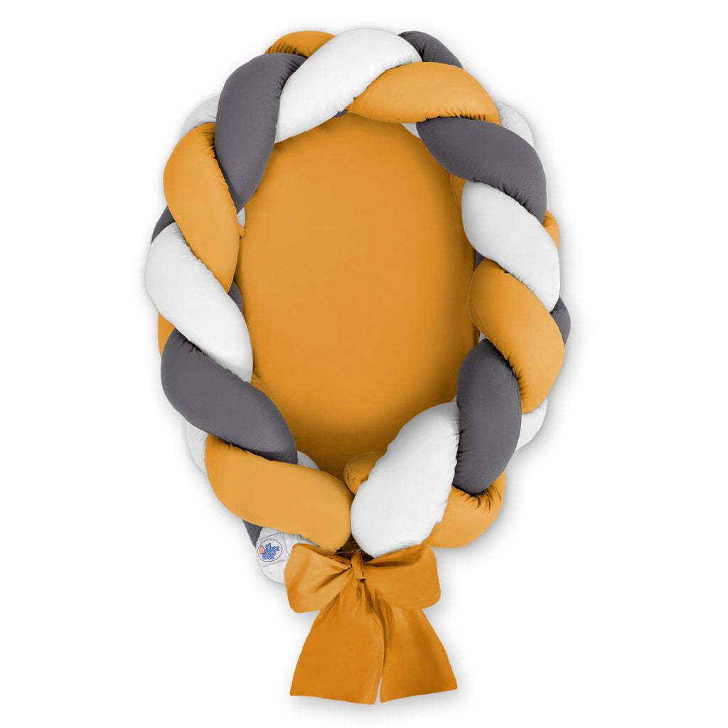 Babynest 2-in-1 – Geflochtene Designs
