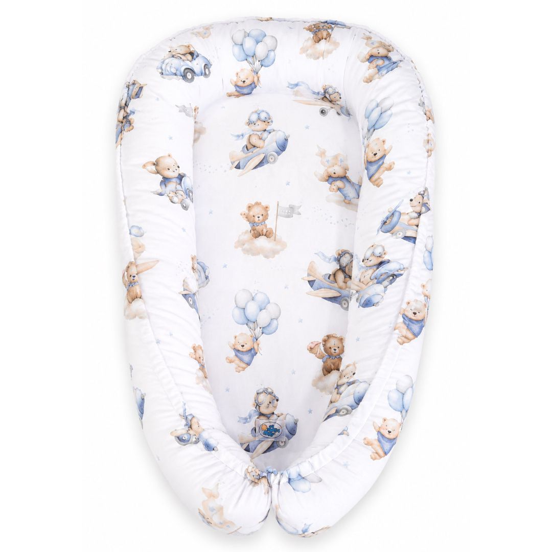 Babynest – Wendbares Babynestchen mit Muster