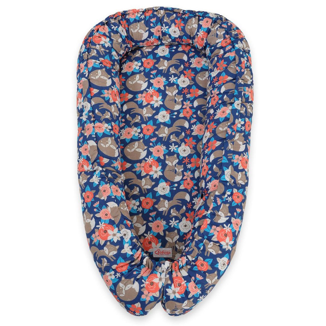 Babynest – Wendbares Babynestchen mit besonderen Mustern