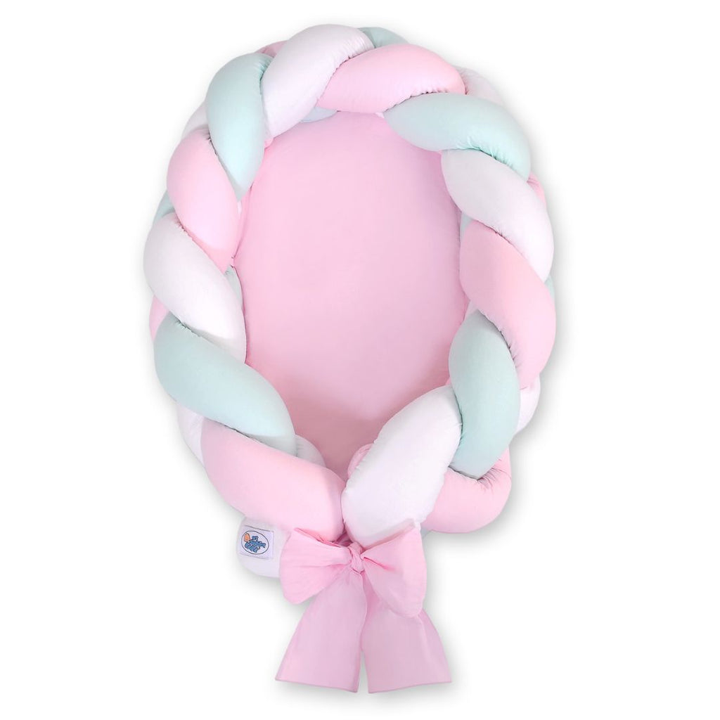 Babynest 2-in-1 – Geflochtene Designs