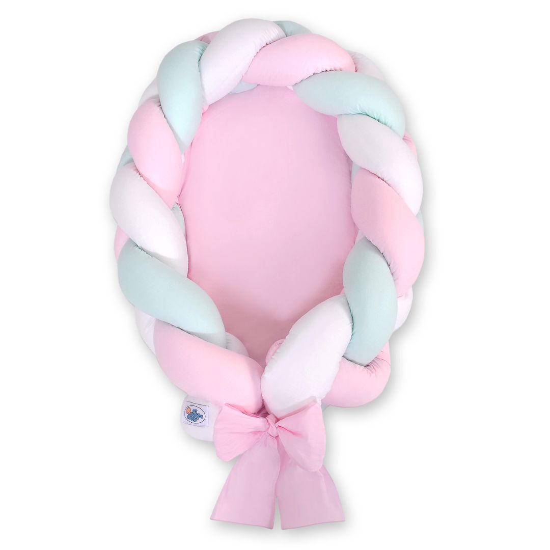 Babynest 2-in-1 – Geflochtene Designs
