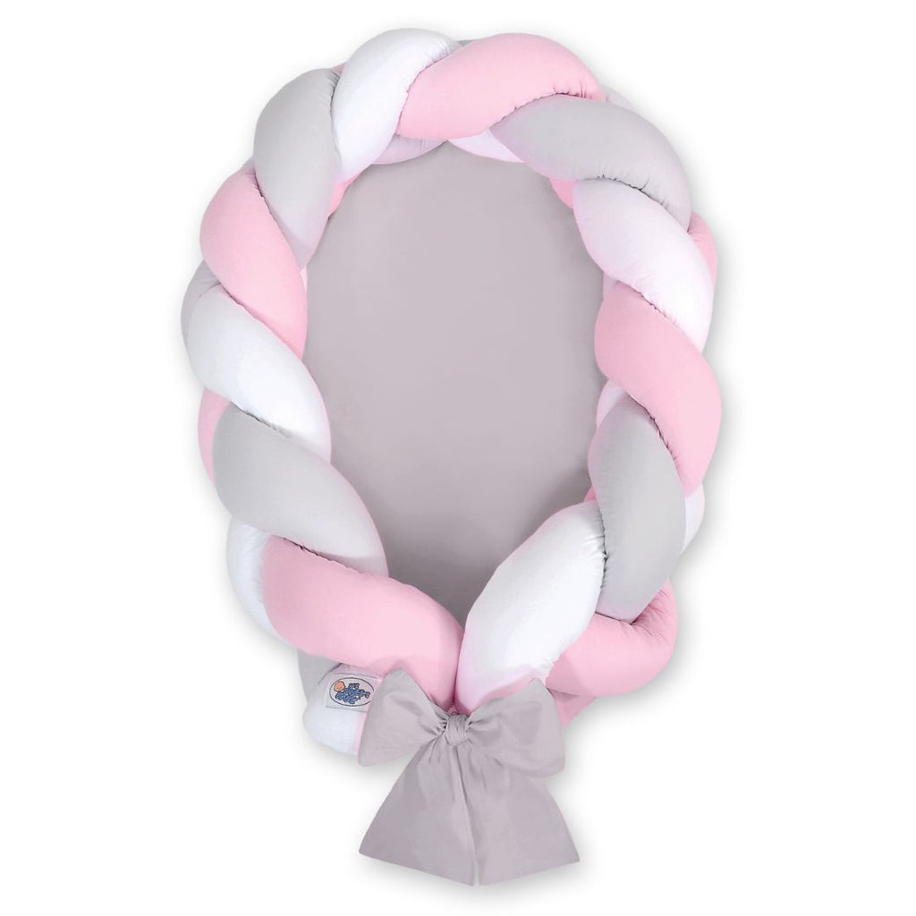 Babynest 2-in-1 – Geflochtene Designs