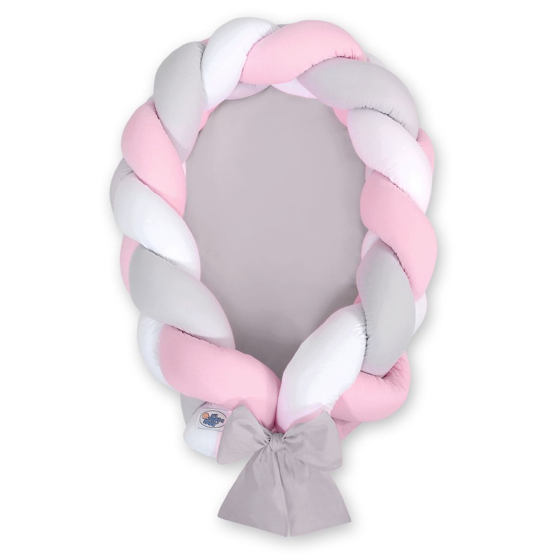 Babynest 2-in-1 – Geflochtene Designs