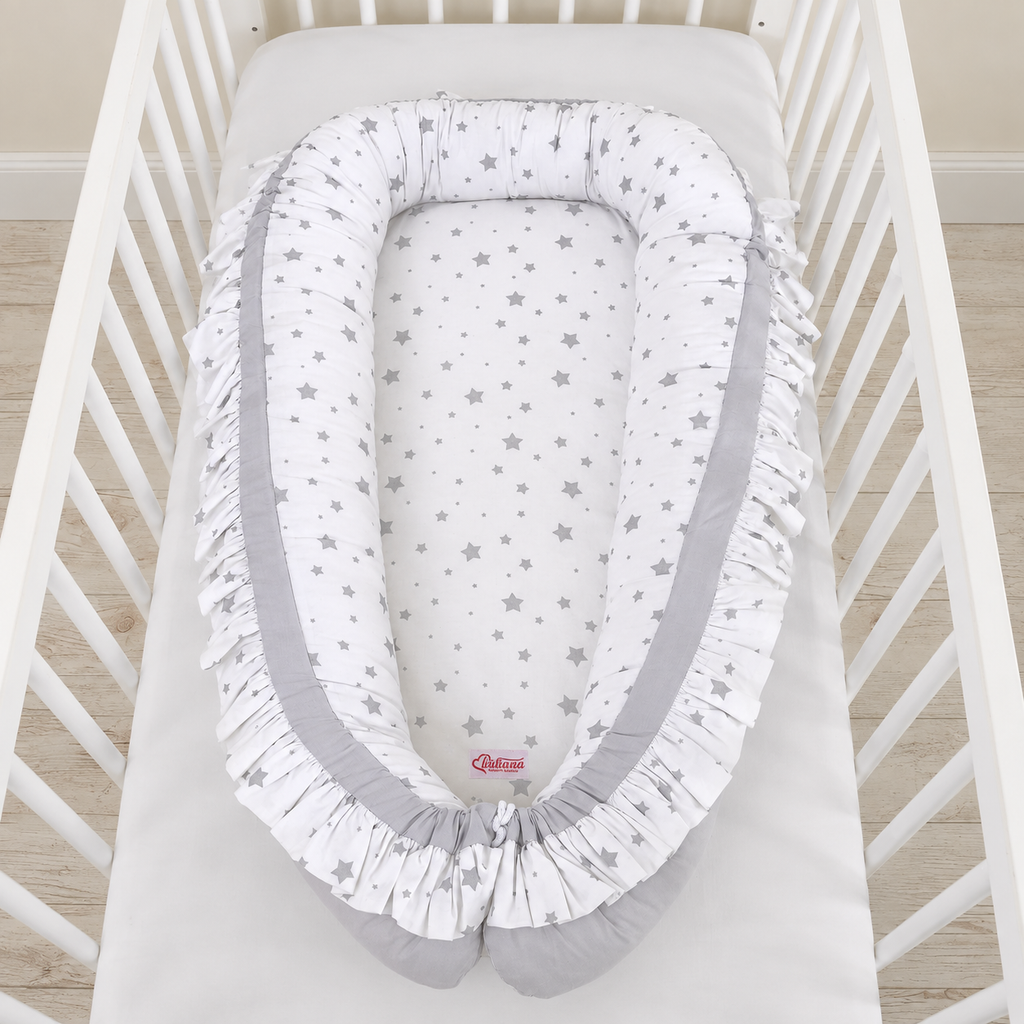 Babynestchen mit Rüschen – Verschiedene Designs