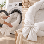 Babynest mit Bettrand – 2-in-1 Nestchen & Bettumrandung