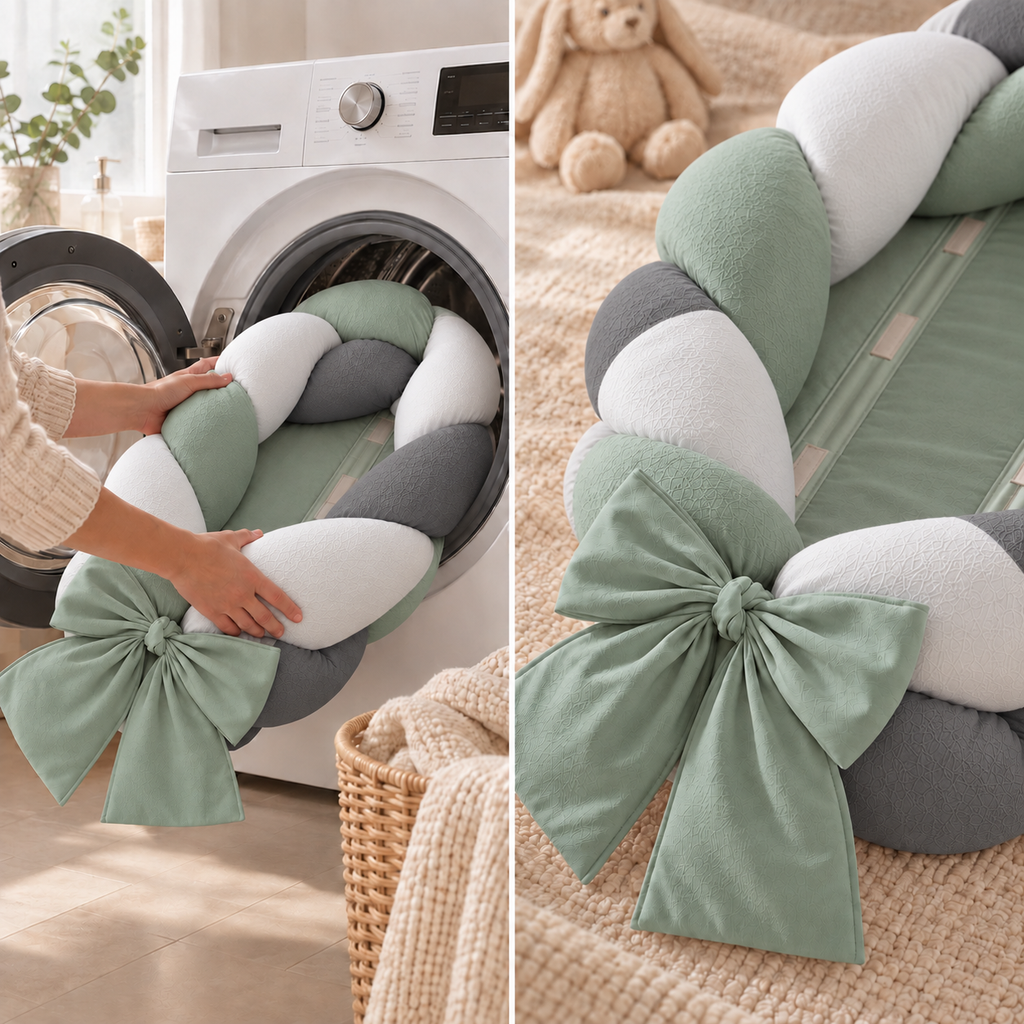 Babynest 2-in-1 – Geflochtene Designs