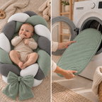 Babynest 2-in-1 – Geflochtene Designs