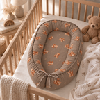 Babynest – Wendbares Babynestchen mit Muster