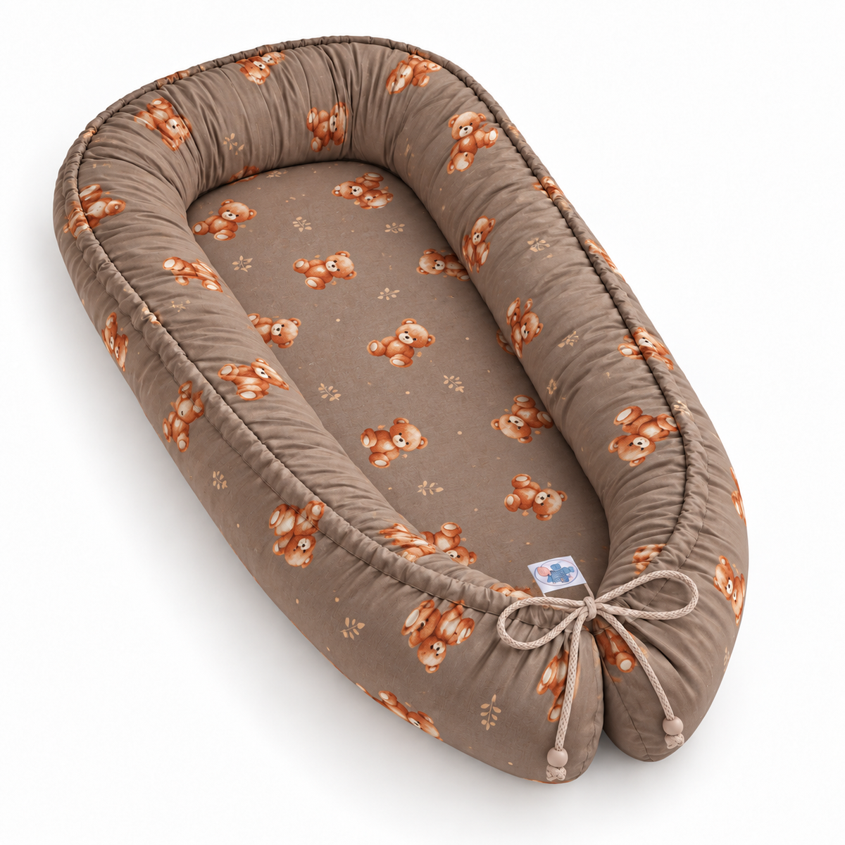 Babynest – Wendbares Babynestchen mit Muster