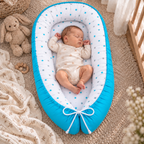 Babynest – Wendbares Babynestchen mit verschiedenen Mustern