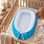 Babynest – Wendbares Babynestchen mit verschiedenen Mustern