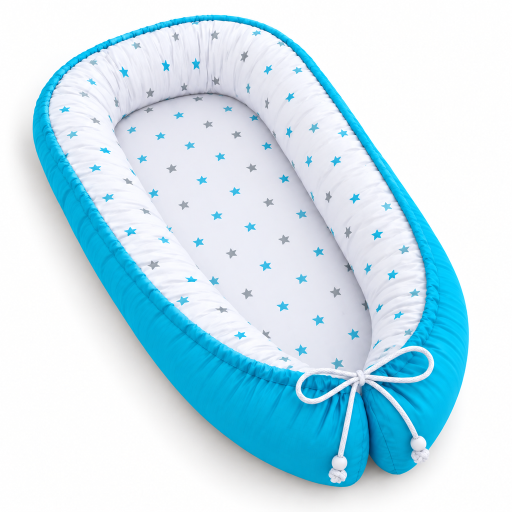 Babynest – Wendbares Babynestchen mit verschiedenen Mustern