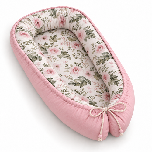 Babynest – Wendbares Babynestchen mit besonderen Mustern