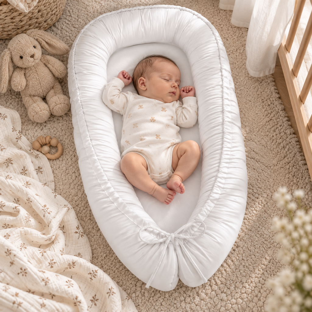 Babynest – Wendbares Babynestchen für Babys