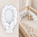 Babynest mit Bettrand – 2-in-1 Nestchen & Bettumrandung